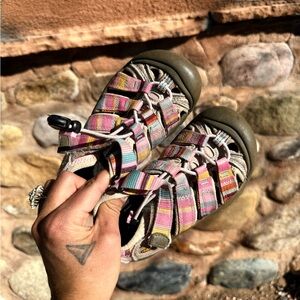 Colorful KEENS Kids water/hiking Sandals